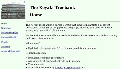 Keyaki Treebank